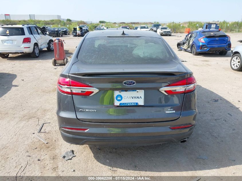 2020 Ford Fusion Se VIN: 3FA6P0HD3LR229733 Lot: 39862208