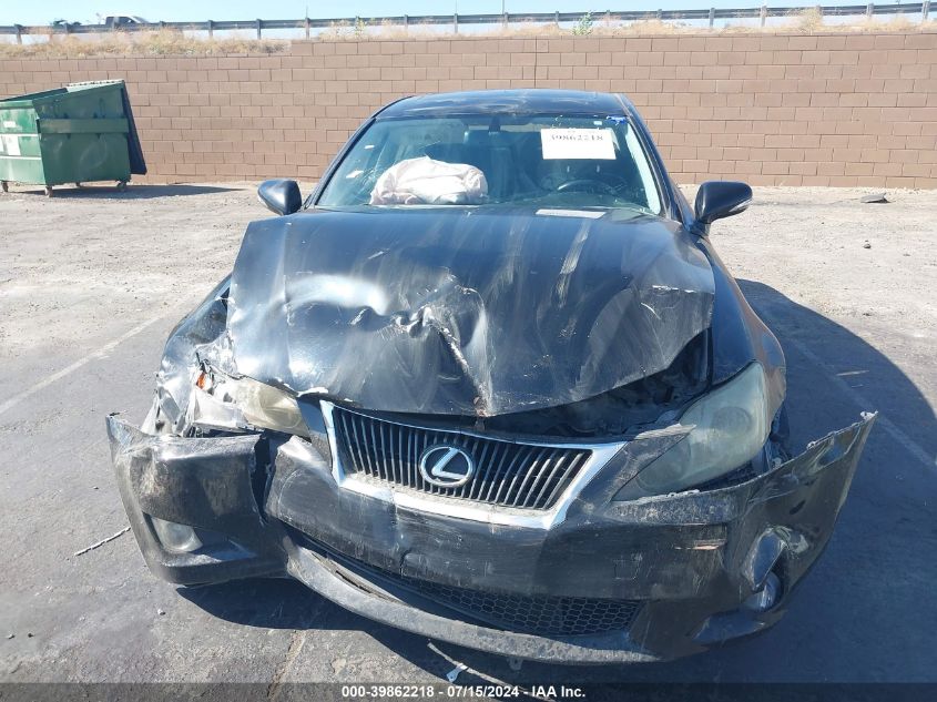 2009 Lexus Is 250 VIN: JTHBK262395105282 Lot: 39862218