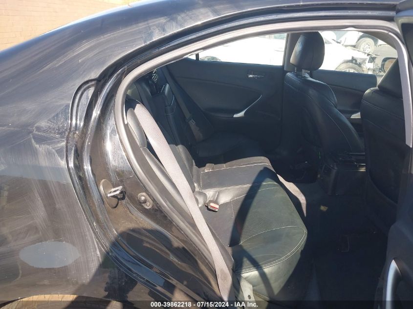 2009 Lexus Is 250 VIN: JTHBK262395105282 Lot: 39862218