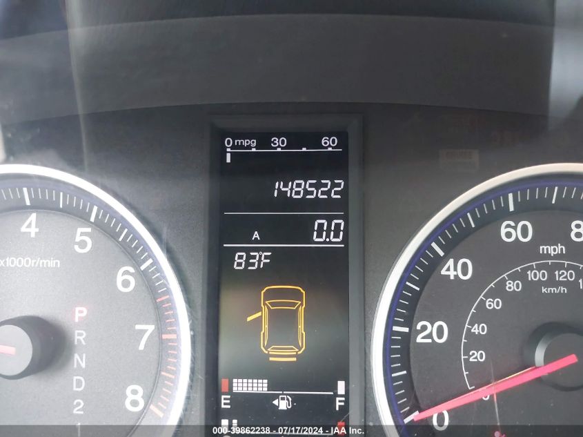 2007 Honda Cr-V Ex-L VIN: JHLRE48747C048517 Lot: 39862238