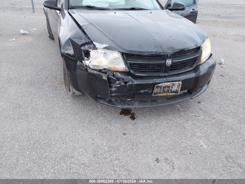 2008 Dodge Avenger Se VIN: 1B3LC46K98N595550 Lot: 39862269