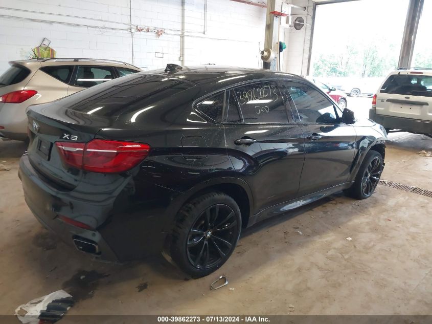 VIN 5UXKU2C55H0N85037 2017 BMW X6, Xdrive35I no.4