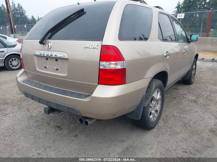 2002 Acura Mdx VIN: 2HNYD18672H506472 Lot: 39862319