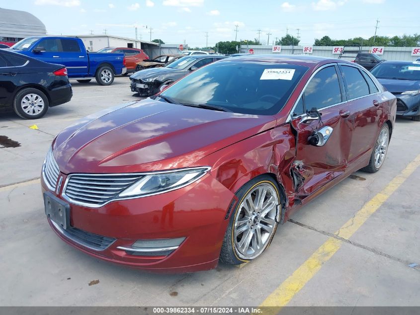 2014 Lincoln Mkz VIN: 3LN6L2G95ER808204 Lot: 39862334