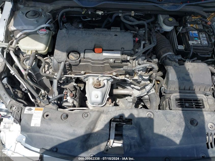 2019 Honda Civic Lx VIN: 19XFC2F66KE204711 Lot: 39862338