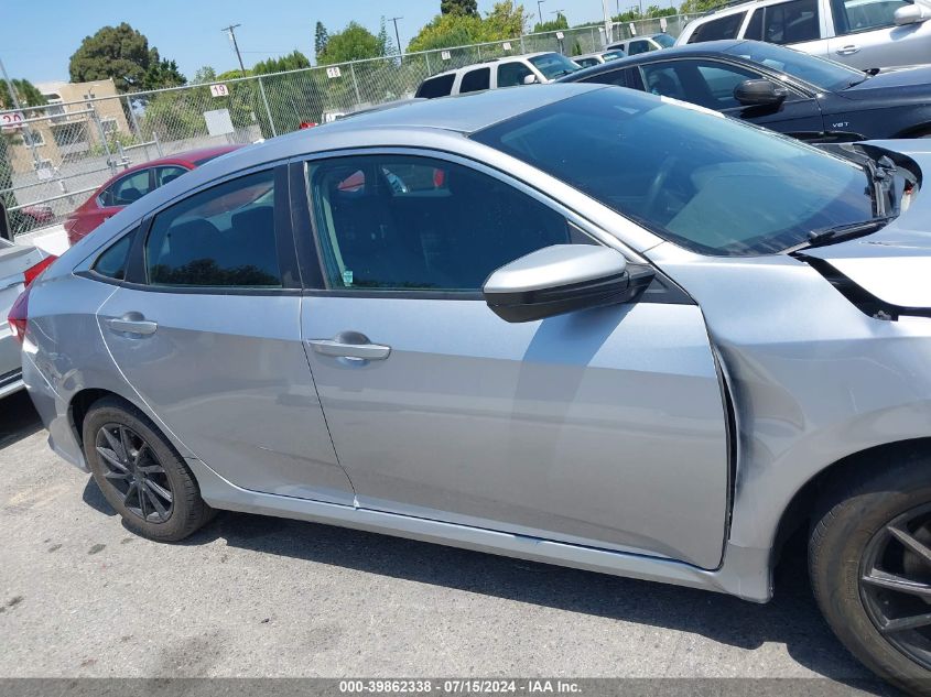 2019 Honda Civic Lx VIN: 19XFC2F66KE204711 Lot: 39862338