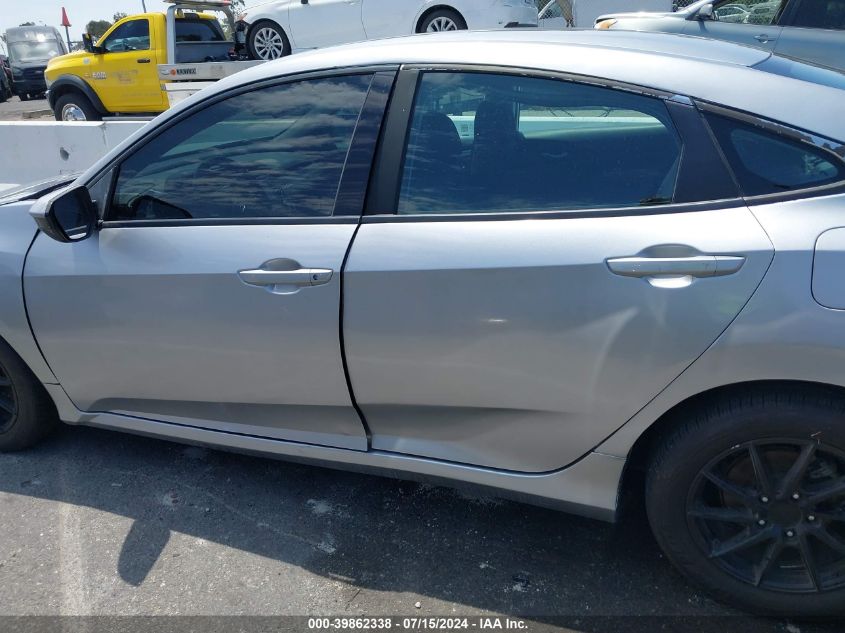 2019 Honda Civic Lx VIN: 19XFC2F66KE204711 Lot: 39862338