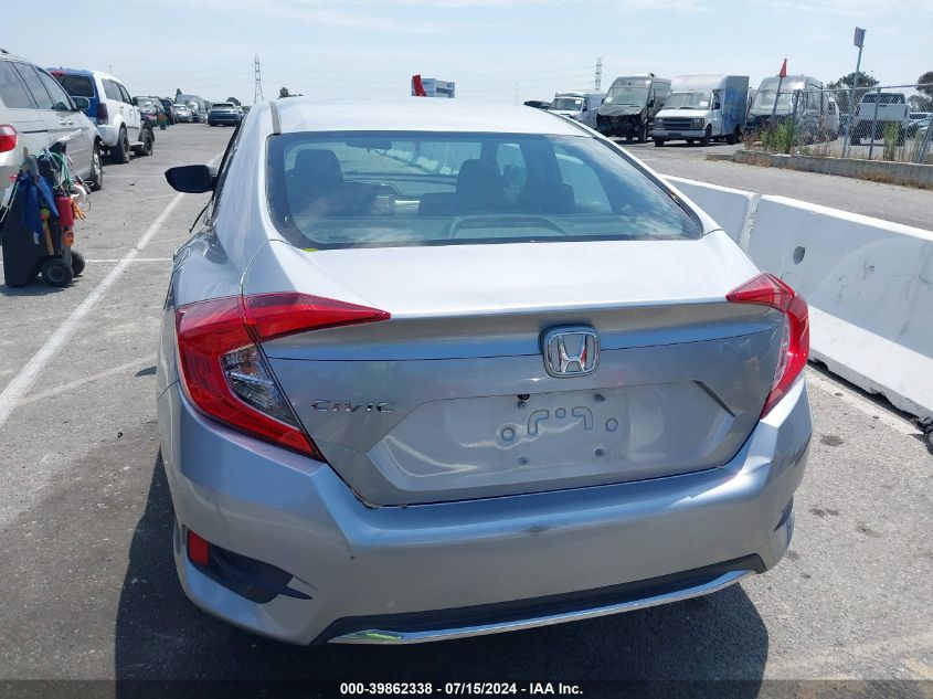 2019 Honda Civic Lx VIN: 19XFC2F66KE204711 Lot: 39862338