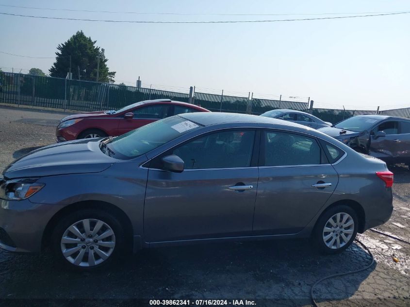 2019 Nissan Sentra S VIN: 3N1AB7AP8KY455838 Lot: 39862341