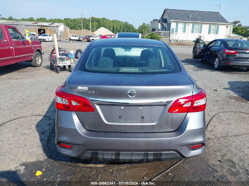 2019 Nissan Sentra S VIN: 3N1AB7AP8KY455838 Lot: 39862341
