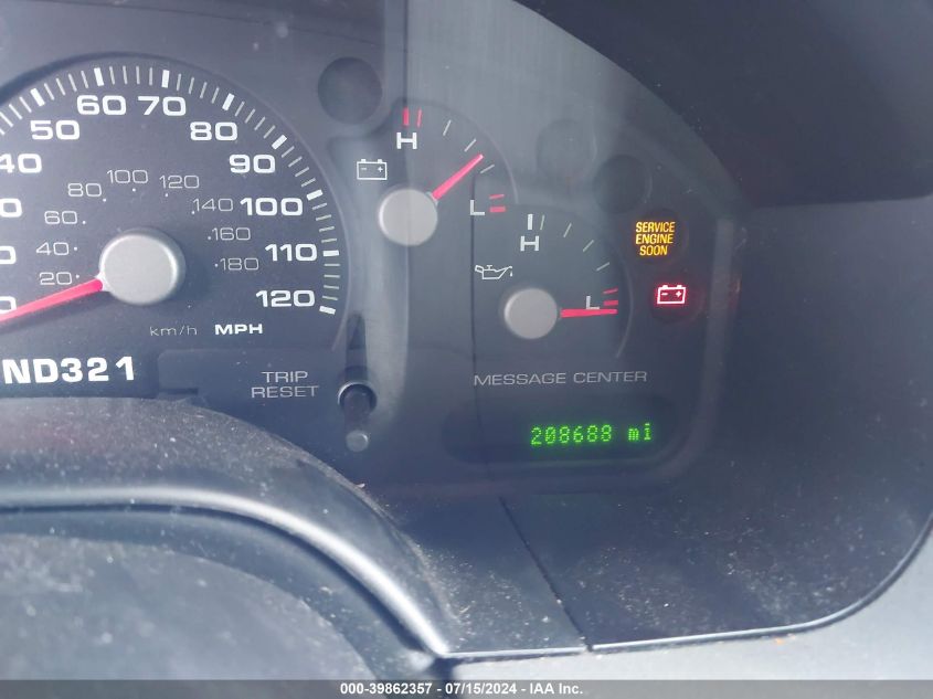 2005 Ford Explorer Xlt/Xlt Sport VIN: 1FMZU63E95UA20510 Lot: 39862357