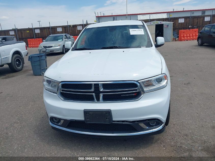 2015 Dodge Durango Sxt VIN: 1C4RDJAG8FC240126 Lot: 39862364