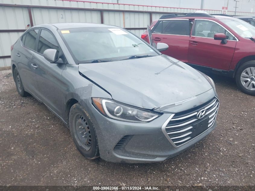 2018 Hyundai Elantra Se VIN: KMHD74LF4JU632848 Lot: 39862366