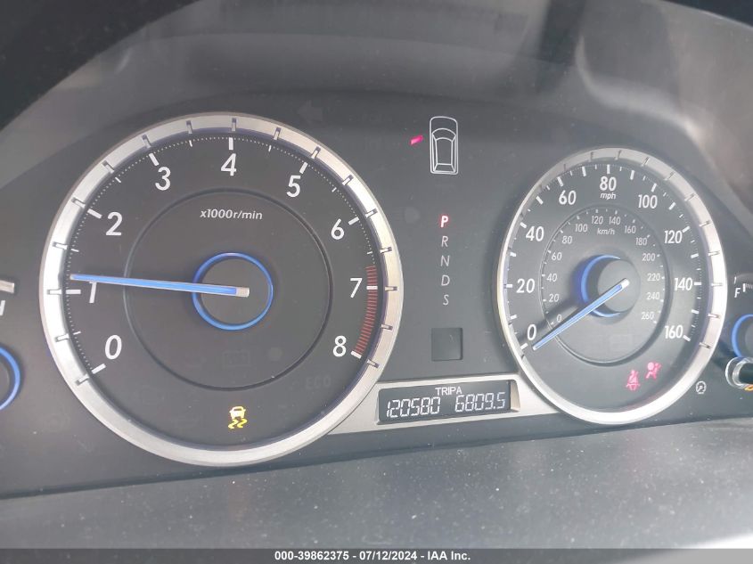 2014 Honda Crosstour Ex V6 VIN: 5J6TF1H35EL001418 Lot: 39862375