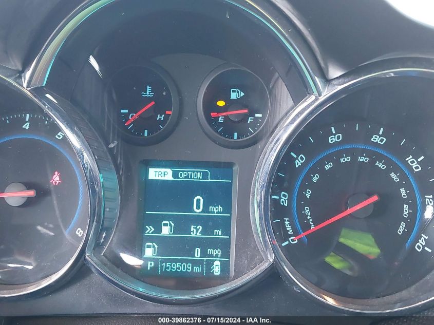 2013 Chevrolet Cruze Ltz VIN: 1G1PG5SB3D7231373 Lot: 39862376