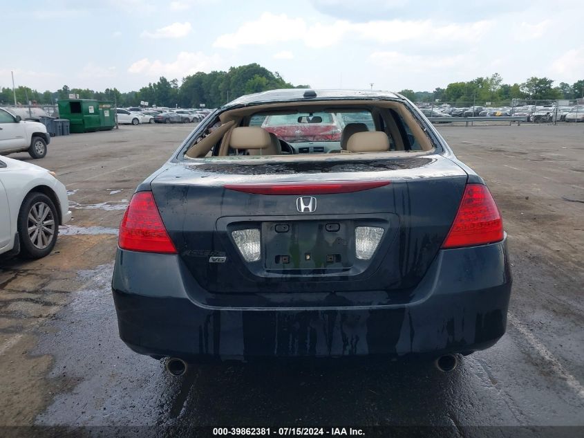 2006 Honda Accord 3.0 Ex VIN: 1HGCM66526A051267 Lot: 39862381