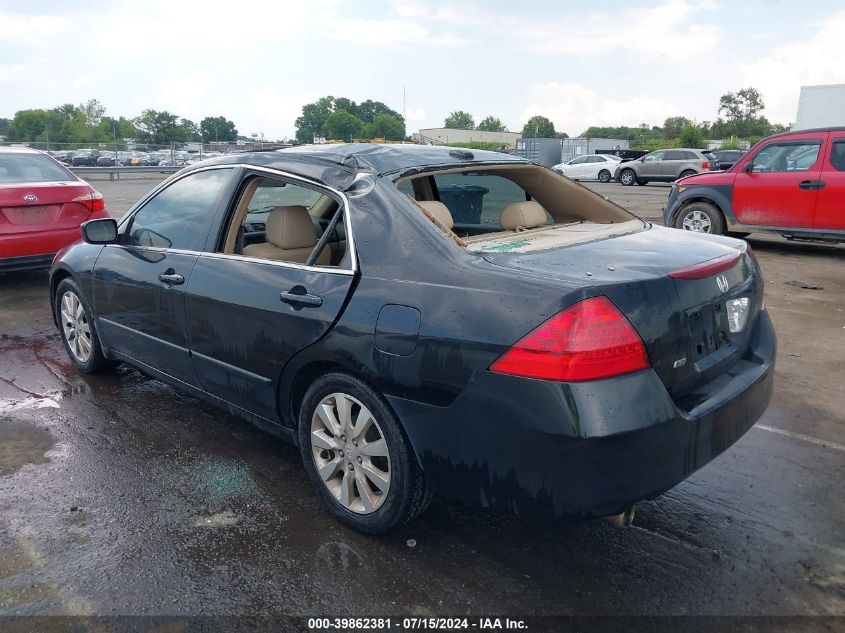 2006 Honda Accord 3.0 Ex VIN: 1HGCM66526A051267 Lot: 39862381