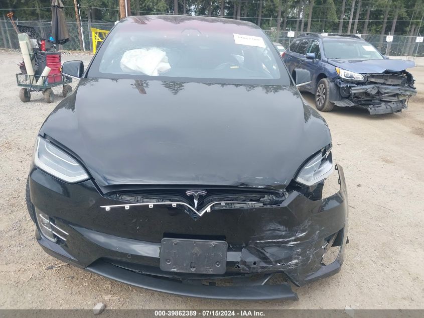 2016 Tesla Model X 60D/70D/75D/90D VIN: 5YJXCDE29GF026356 Lot: 39862389