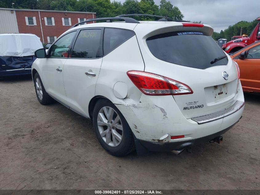 2011 Nissan Murano Sv VIN: JN8AZ1MW8BW187815 Lot: 40797444