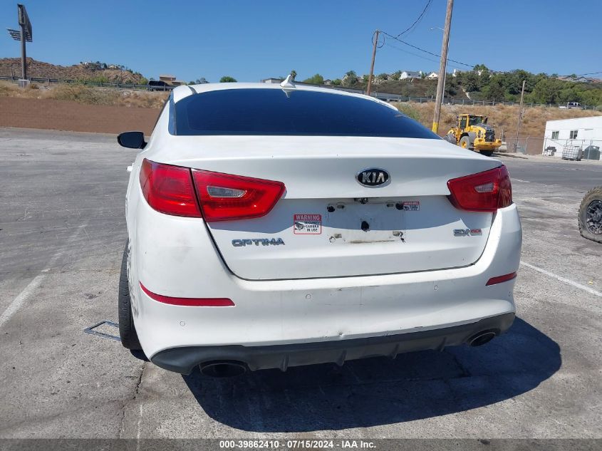 2015 Kia Optima Sx VIN: 5XXGR4A75FG391399 Lot: 39862410