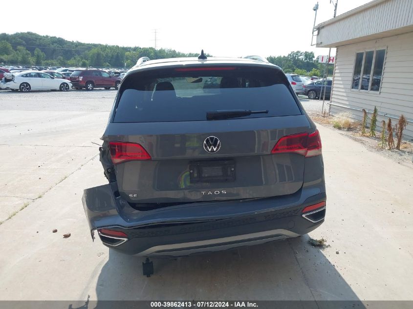 2022 Volkswagen Taos 1.5T Se VIN: 3VVLX7B23NM025156 Lot: 39862413