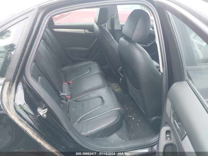 2009 Audi A4 2.0T Premium VIN: WAULF78K19N052681 Lot: 39862417