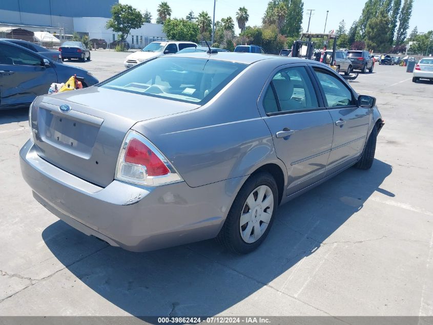 2007 Ford Fusion S VIN: 3FAHP06Z07R262203 Lot: 39862424