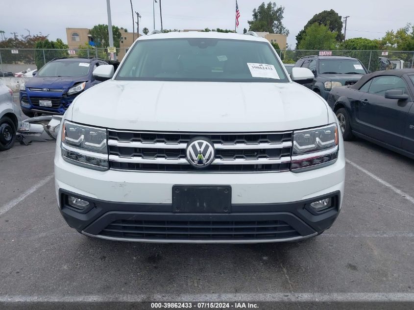 2018 Volkswagen Atlas 3.6L V6 Se/3.6L V6 Se W/Technology VIN: 1V2LR2CA2JC587755 Lot: 39862433