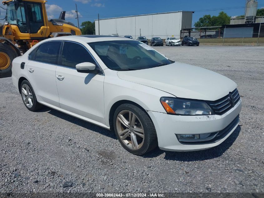 1VWBM7A36DC037506 | 2013 VOLKSWAGEN PASSAT