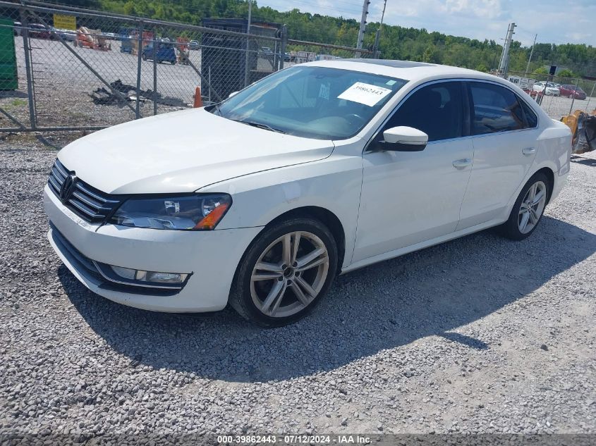 1VWBM7A36DC037506 | 2013 VOLKSWAGEN PASSAT