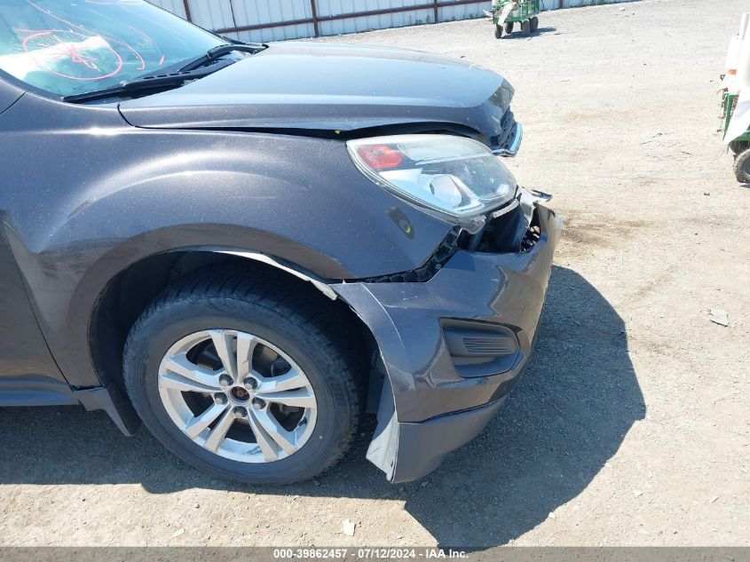 2016 Chevrolet Equinox Ls VIN: 2GNFLEEK6G6113534 Lot: 39862457
