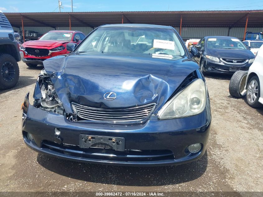 2005 Lexus Es 330 VIN: JTHBA30G255137051 Lot: 39862472