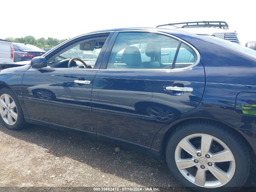 2005 Lexus Es 330 VIN: JTHBA30G255137051 Lot: 39862472