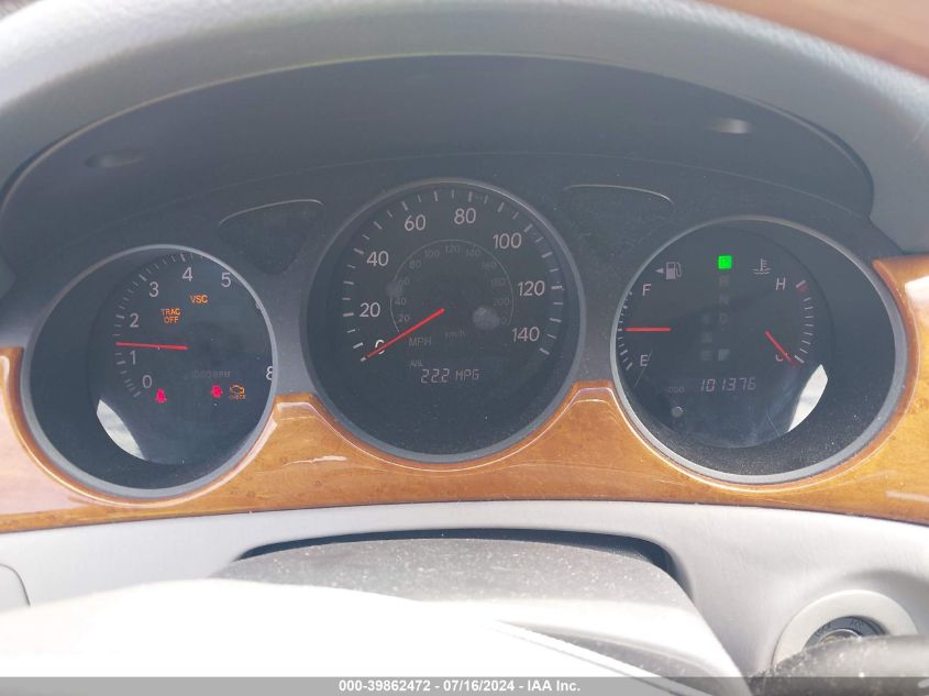 2005 Lexus Es 330 VIN: JTHBA30G255137051 Lot: 39862472