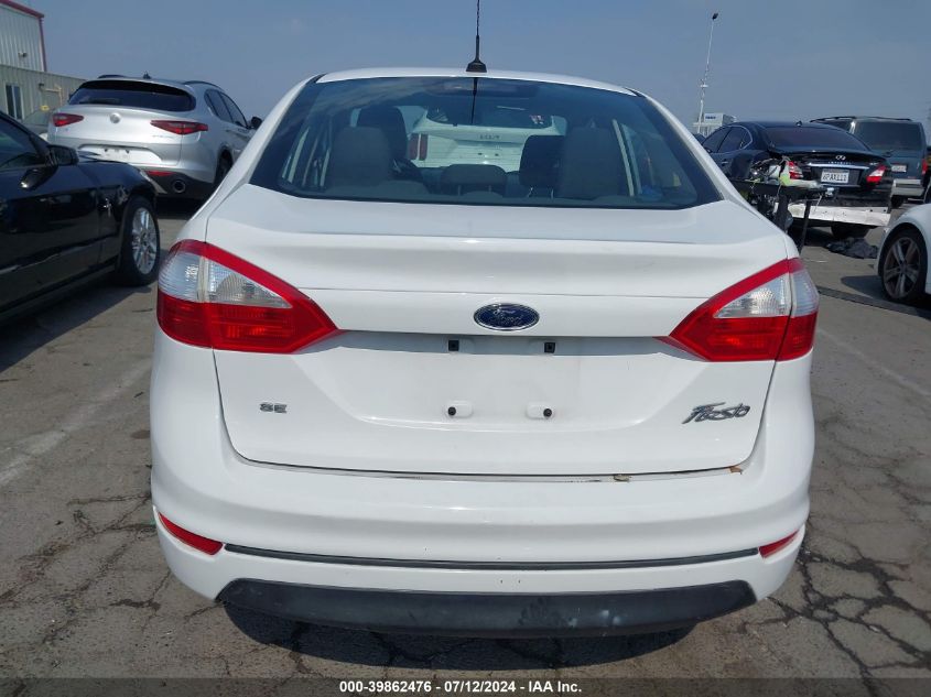 2017 Ford Fiesta Se VIN: 3FADP4BJ0HM150960 Lot: 39862476