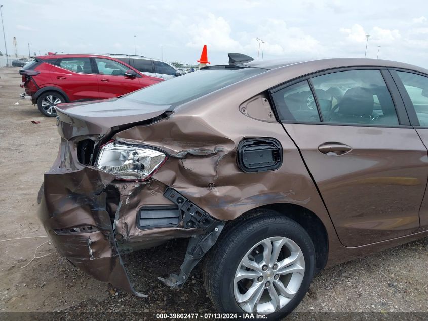 2019 Chevrolet Cruze Ls VIN: 1G1BC5SM2K7118549 Lot: 39862477