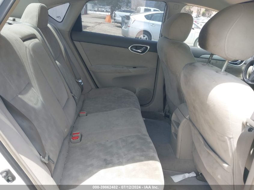 2013 Nissan Sentra Sv VIN: 3N1AB7AP6DL765177 Lot: 39862482