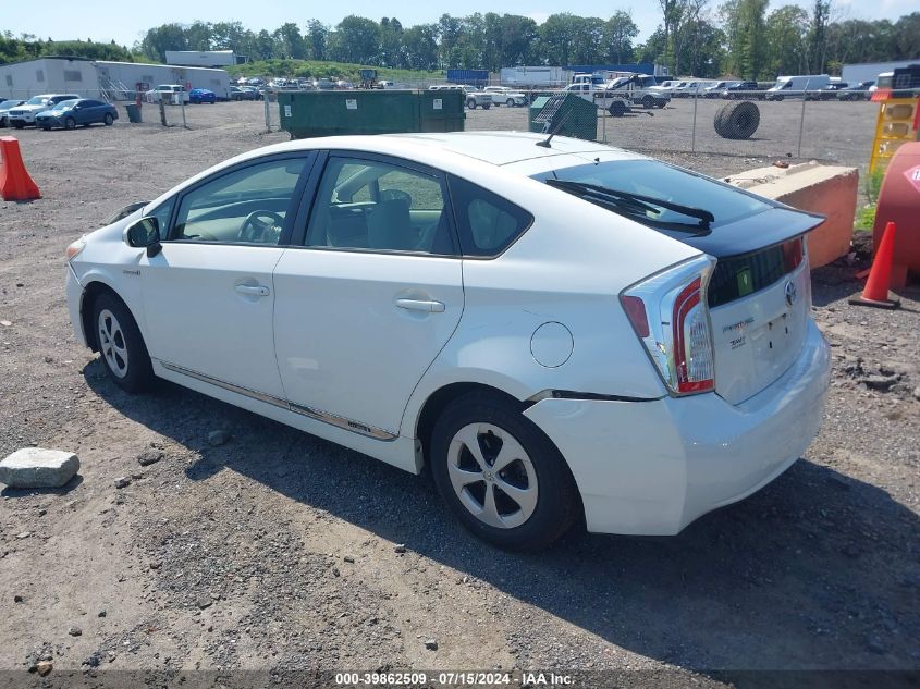 JTDKN3DU2C5506512 | 2012 TOYOTA PRIUS