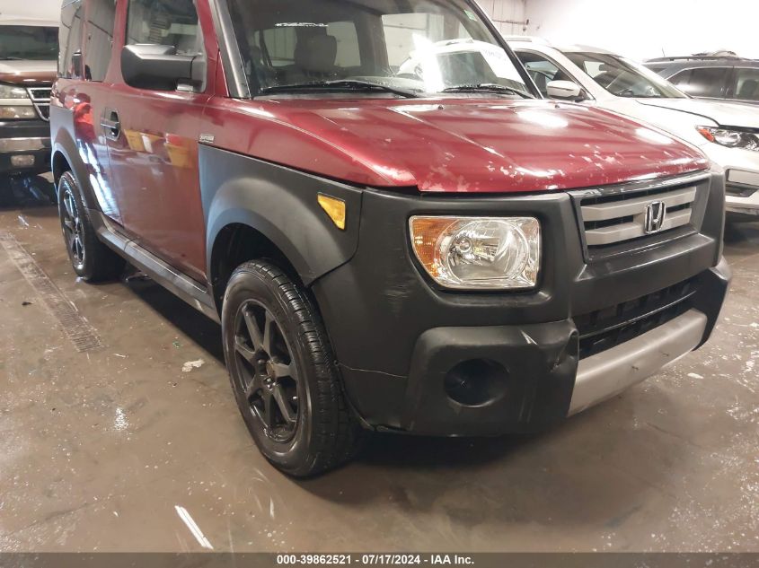 2008 Honda Element Lx VIN: 5J6YH18388L016760 Lot: 39862521