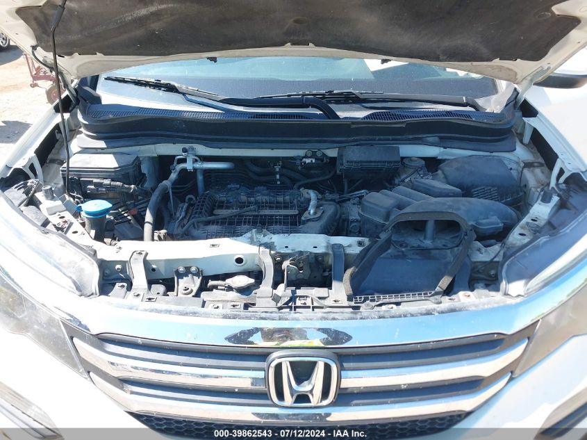 2016 Honda Pilot Ex VIN: 5FNYF6H34GB032903 Lot: 39862543