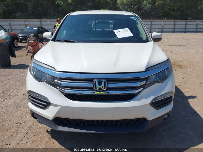 2016 Honda Pilot Ex VIN: 5FNYF6H34GB032903 Lot: 39862543