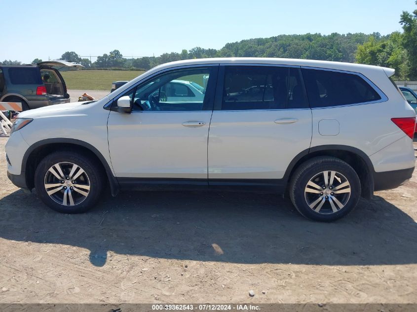 2016 Honda Pilot Ex VIN: 5FNYF6H34GB032903 Lot: 39862543