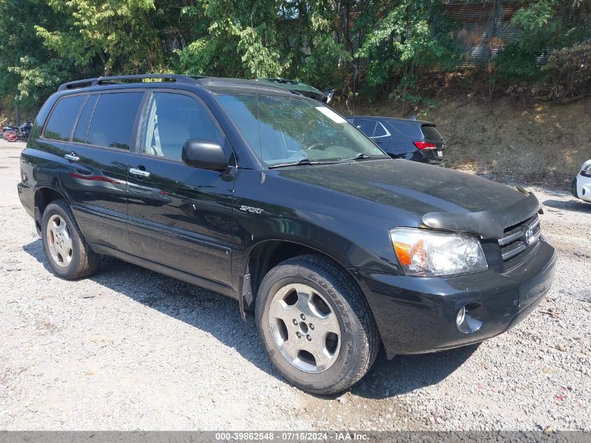 JTEEP21A160171008 2006 Toyota Highlander Sport V6