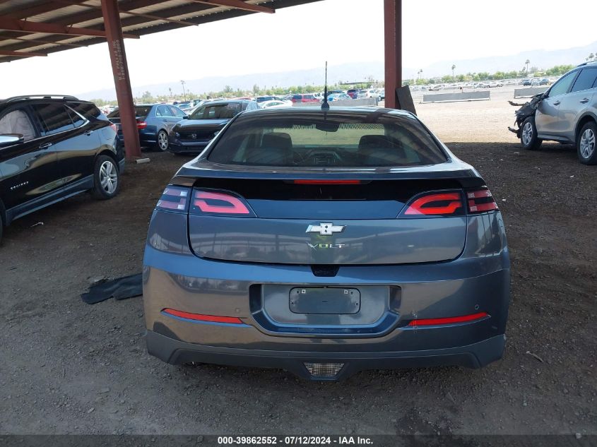 2013 Chevrolet Volt VIN: 1G1RB6E42DU110300 Lot: 39862552