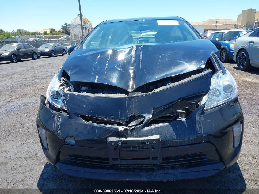 2015 Toyota Prius Two VIN: JTDKN3DU8F0394865 Lot: 39862561