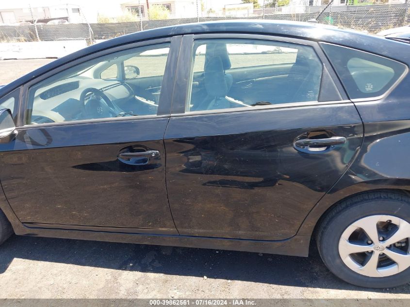 2015 Toyota Prius Two VIN: JTDKN3DU8F0394865 Lot: 39862561