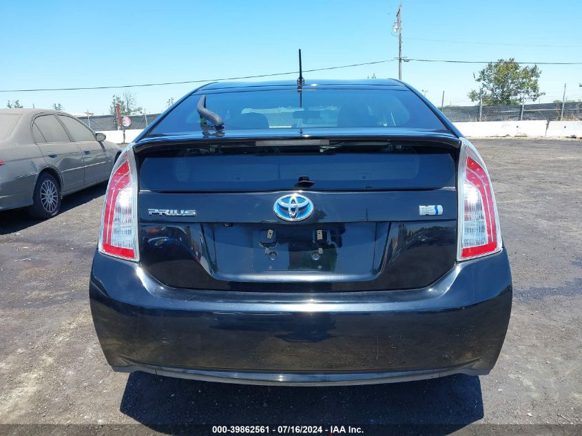 2015 Toyota Prius Two VIN: JTDKN3DU8F0394865 Lot: 39862561