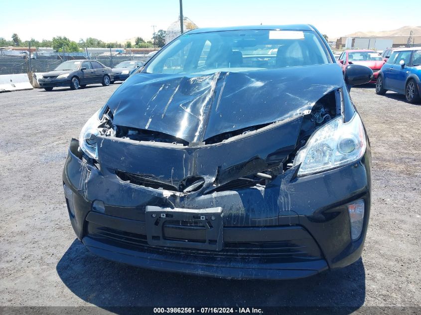 2015 Toyota Prius Two VIN: JTDKN3DU8F0394865 Lot: 39862561