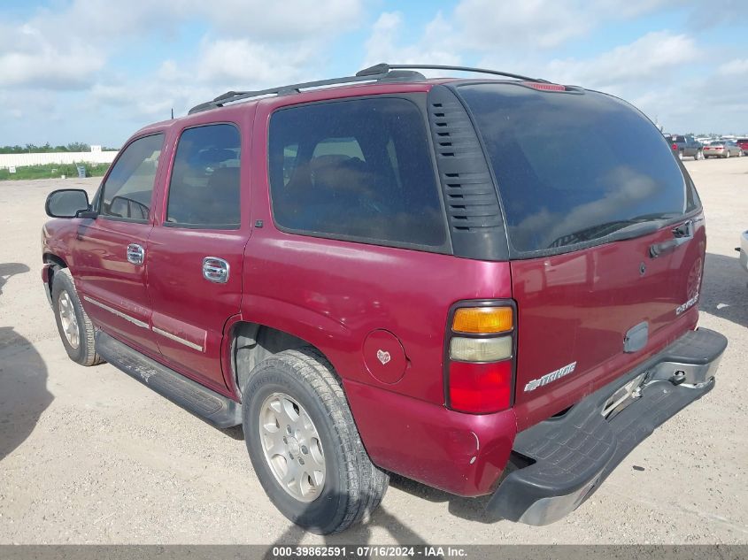 2004 Chevrolet Tahoe Lt VIN: 1GNEC13ZX4R160179 Lot: 39862591