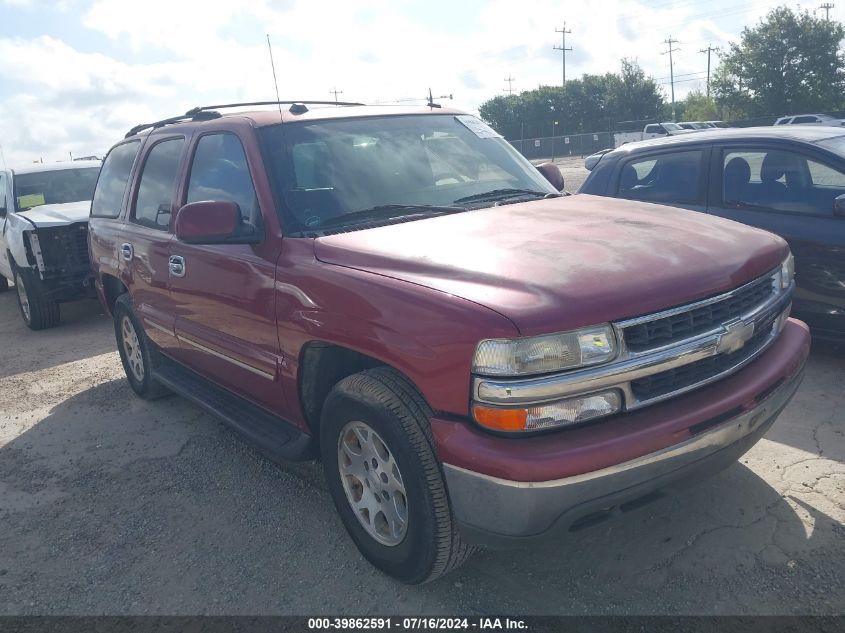 2004 Chevrolet Tahoe Lt VIN: 1GNEC13ZX4R160179 Lot: 39862591